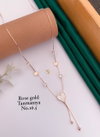 3 Daily Wear Designer Rose Gold Tanmaniya Wholesale Online

